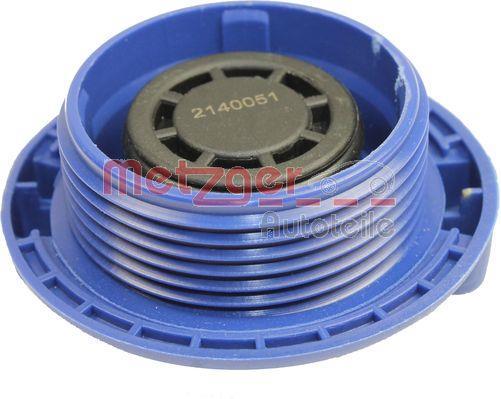 Bouchon, réservoir de liquide de refroidissement METZGER ref. 2140051